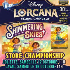 Lorcana Shimmering Skies Store Championship - Premium Event - 19 Octobre - 11h